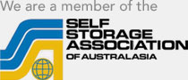 Member of the Self Storage Association of Australia
